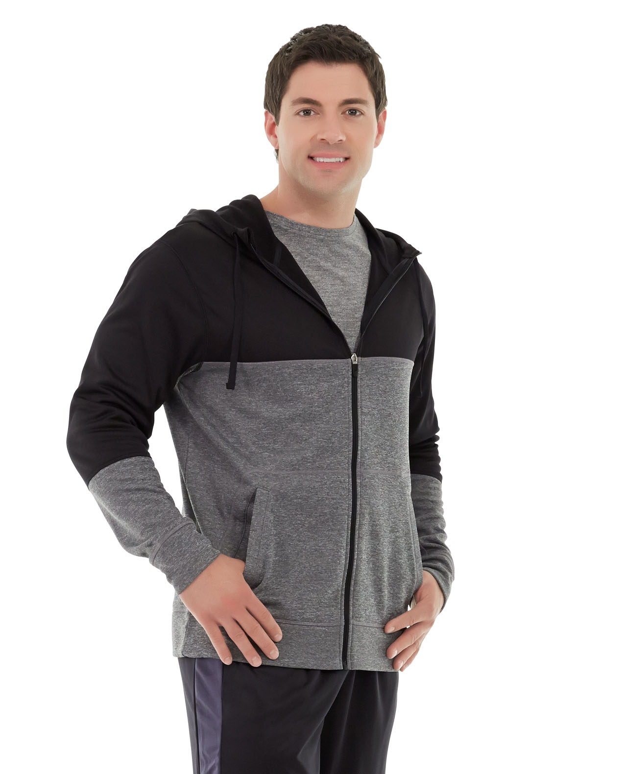 mh07-gray_main.jpg Hero Hoodie - Image 1